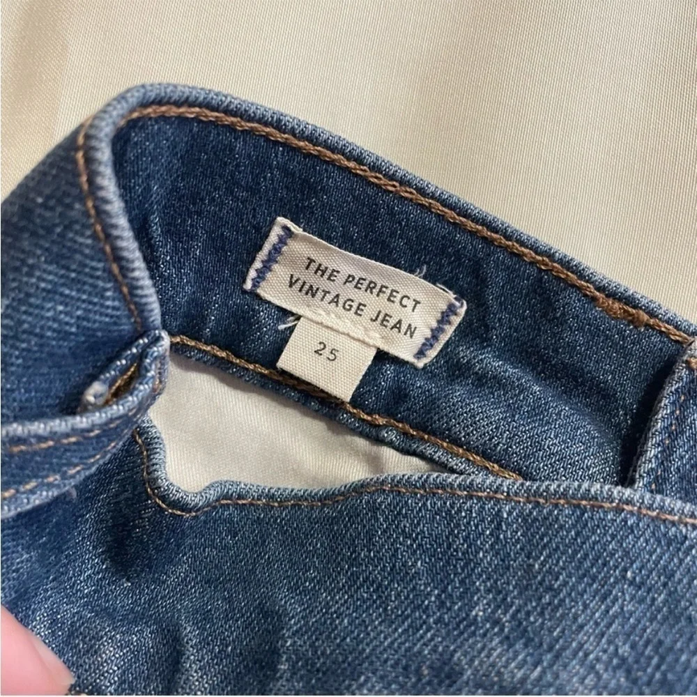 NEW! Madewell - Mid Wash High Rise 90s The Perfect Vintage Jeans Size 25 NWT